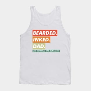 Bearded Inked Dad Tank Top